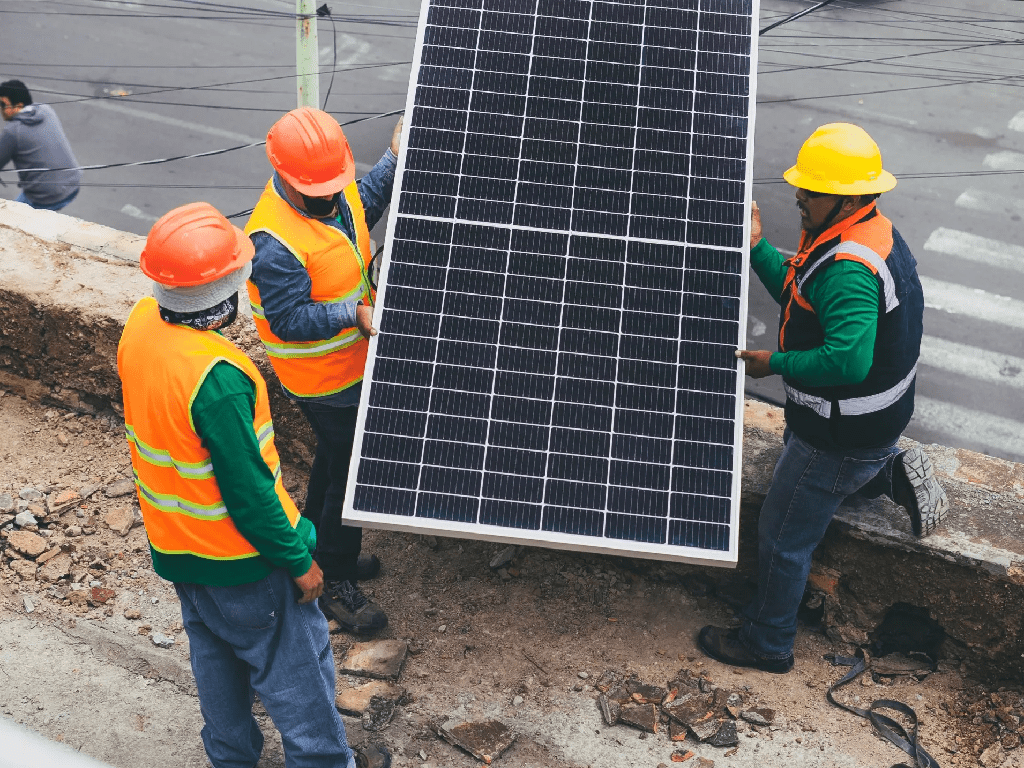 solar panel detach and reset services