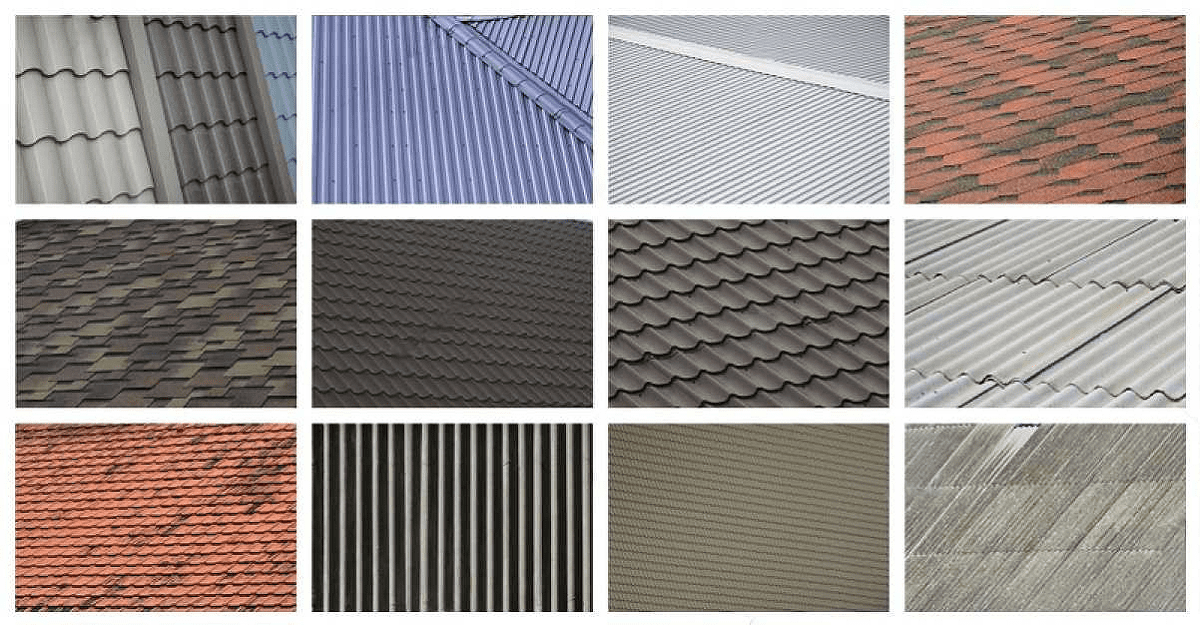 Common roofing materials used in Denver, CO including asphalt shingles, metal roofing and tile.